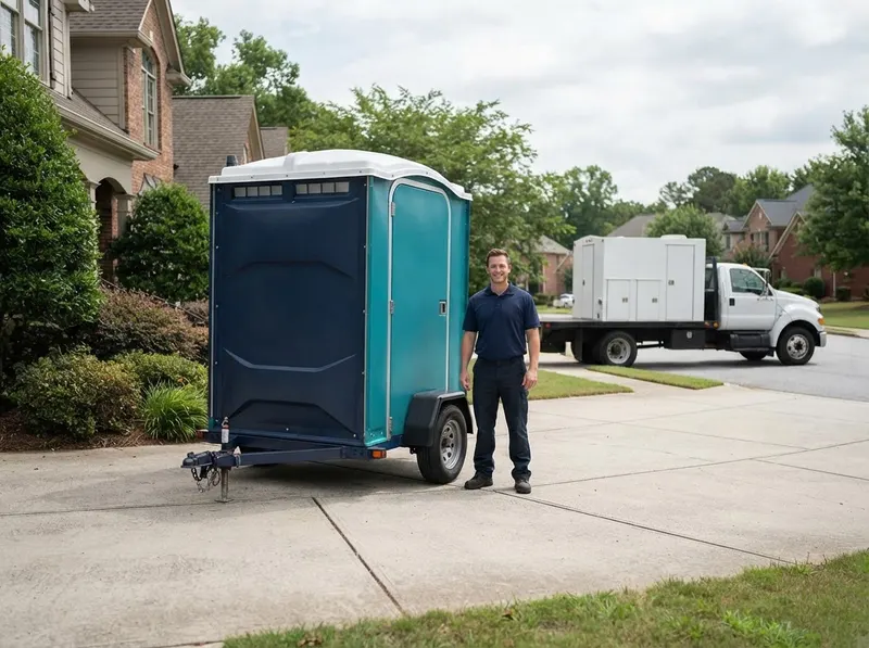 Luxury Mobile Restroom Trailers in Charlotte, NC