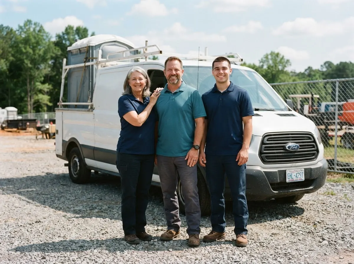 The Grand Canyon Portable Toilets team, portable toilet rentals in Charlotte, NC